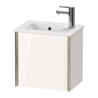 Тумба подвесная под раковину Duravit XViu 41 x 29 см, белый глянцевый (XV4024LB122) фото 1 Aquada.com.ua