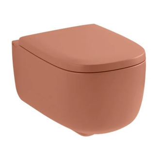 Унітаз підвісний Nic Design Ovvio 37,4х53х28,5 см, Fard глянець (003479072)