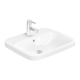 Раковина встраиваемая на столешницу Duravit DuraStyle 61,5 х 49,5 см (0374620000) фото 1 Aquada.com.ua