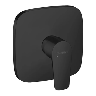 Смеситель для душа Hansgrohe Talis E (цвет - чёрный матовый) (71765670) фото 1 Aquada.com.ua