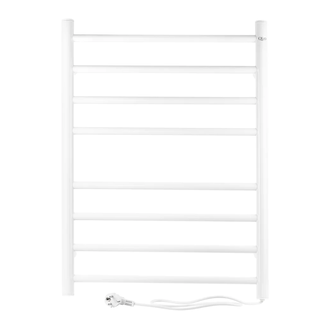 Сушарка рушників електрична Qtap Evia 11112R WHI (QTEVIWHI11112R) фото 1 Aquada.com.ua