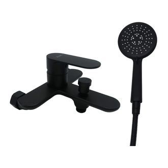 AIM DG01230 Змішувач для ванни, чорний (DG01230) (DG01230 matte black)