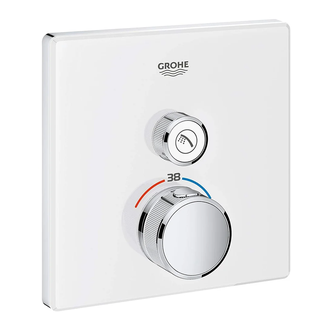 GROHE Термостат прихованого монтажу з 1-ю кнопкою керування GROHTHERM SMARTCONTROL (29153LS0) (29153LS0) фото 1 Aquada.com.ua