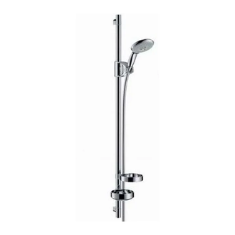 Душевой набор Hansgrohe Raindance E 100 AIR 3 jet / Unica'D Puro (27881000) фото 1 Aquada.com.ua