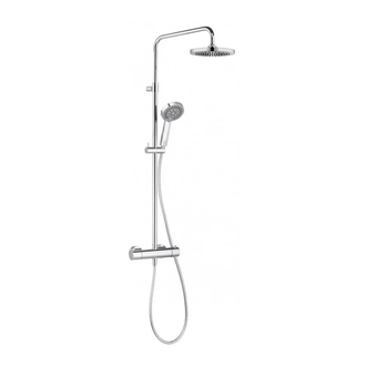 A-QAs  Dual Shower System з термостатом 6619505-00   KLUDI