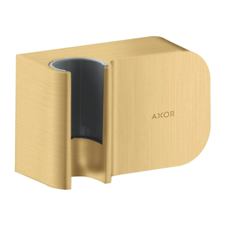 Шлангове з'єднання Axor One Fixfit Porter з тримачем, Brushed Gold Optic (45723250)