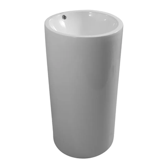 MIXXUS PREMIUM Ellipse-1101 Умывальник напольный 46 см, белый (MP6573)