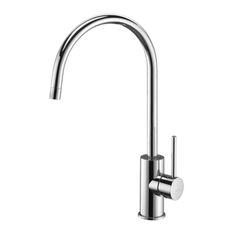 Смеситель для кухни Paffoni Light (цвет - хром) (LIG180CR) фото 1 Aquada.com.ua