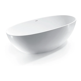 Ванна из искусственного камня Devit Acqa 180 x 93 x 56 см (18090155W) фото 1 Aquada.com.ua