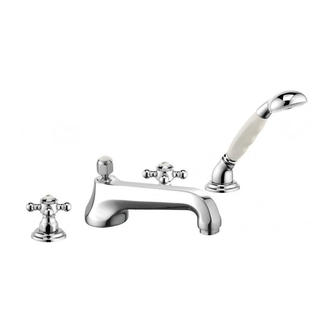 Змішувач Adlon д/ванни 4 отвори. 515250520 хром  KLUDI