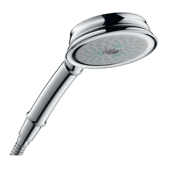 Лейка для душа Hansgrohe Croma 100 Classic Multi (цвет - хром), 3 вида струи (28539000) фото 1 Aquada.com.ua