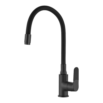 Invena JOGA PLUS кухонний змішувач, чорний (BZ-32-P04)