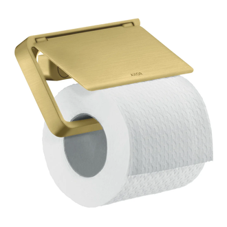 Бумагодержатель с крышкой Axor Universal Accessories (цвет - матовая латунь) (42836950) фото 1 Aquada.com.ua