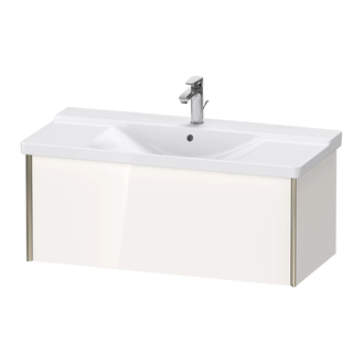 Тумба подвесная под раковину Duravit XViu 101 x 46,9 см, белый глянцевый (XV40170B122) фото 1 Aquada.com.ua