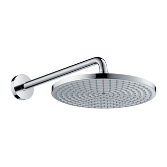 Верхній душ Hansgrohe Raindance S 300 1jet EcoSmart з тримачем 39см, хром (26601000)