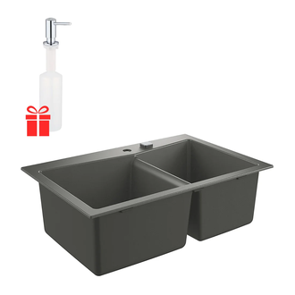 Набор Grohe мойка кухонная K700 31657AT0 + дозатор для моющего средства Contemporary 40536000 (31657AT040536000)