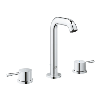 Смеситель для раковины Grohe Essence M-Size (цвет - хром), с донным клапаном (20296001) фото 1 Aquada.com.ua