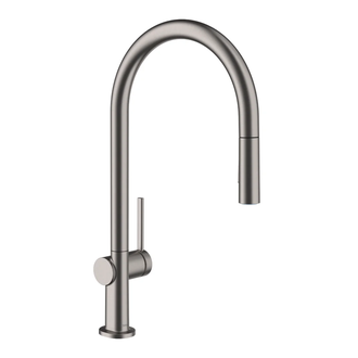 Змішувач для кухні Hansgrohe Talis 210 2jet з витяжним виливом Sbox, Brushed Black Chrome (72801340)