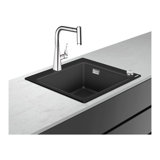 Кухонна мийка Hansgrohe C51 C51-F450-01 Sink combi 560x510 зі змішувачем Select, Сhrome (43212000)