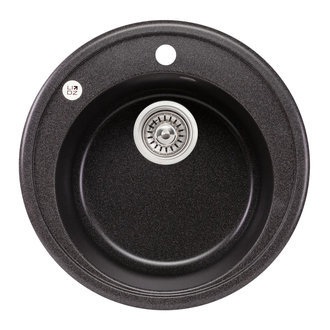 Lidz D510/200 GRF-13 Кухонная мойка, графит (LIDZGRF13D510200)