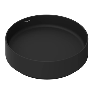 Раковина накладна на стільницю Ø40 х h12 см Hansgrohe Xuniva Evo S (без переливу, Matt Black)  60323670