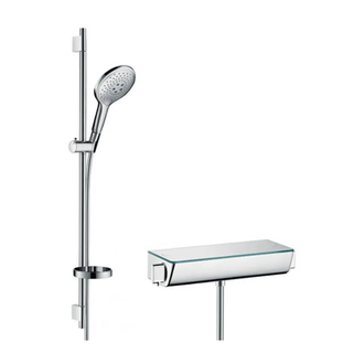 Душевой набор Hansgrohe Ecostat Select/Raindance S150 3jet, хром (27037000) фото 1 Aquada.com.ua