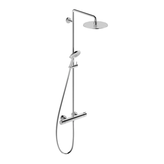 Душевая система с термостатом Duravit C.1 (цвет - хром) (C14280008010) фото 1 Aquada.com.ua