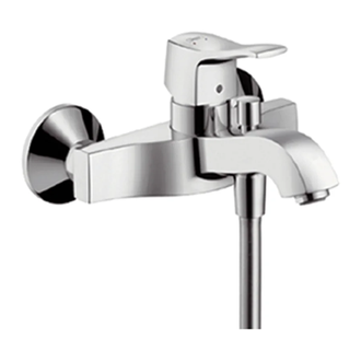 HANSGROHE Смеситель для ванны, однорычажный Metris Classic (31478000) фото 1 Aquada.com.ua
