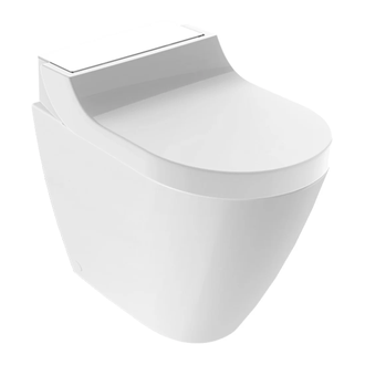 Напольный унитаз-биде Geberit AquaClean Tuma Comfort (стекло белое) (146.310.SI.1) фото 1 Aquada.com.ua
