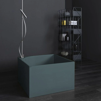 Nic-Design Ванна зі штучного каменю Nic Design Tub 100х100х60h см, Polvere матовий (014234057)