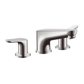 Смеситель на борт ванны, двухвентильный Hansgrohe Focus (цвет - хром) (31935000) фото 1 Aquada.com.ua
