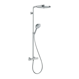 Душевая система с термостатом Hansgrohe Raindance Select S Showerpipe 300 2jet (цвет - хром) (27133000) фото 1 Aquada.com.ua