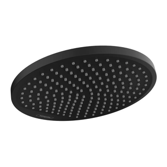 Верхній душ Hansgrohe Crometta S 240 1jet, EcoSmart 9л/хв, Matt Black (26724670)