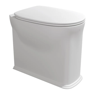 Унітаз підлоговий Flaminia Madre із системою Goclean, latte milky white matt (MA117G) (MA117GLAT)
