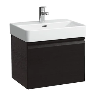 Тумба под умывальник 51 см Laufen Pro S, венге (H4830210954231) фото 1 Aquada.com.ua