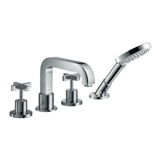 Смеситель на борт ванны Axor Citterio (39445000) фото 1 Aquada.com.ua