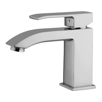 Смеситель для раковины Paffoni Level (цвет - хром), без донного клапана (LES071CR)