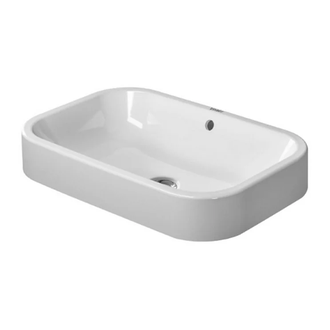 Раковина накладная на столешницу Duravit Happy D.2 60х40 см (2314600000) фото 1 Aquada.com.ua