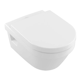 Унитаз подвесной Villeroy & Boch Omnia architectura с cиденьем soft close (грязеотталкивающее покрытие) (5684HRR1) фото 1 Aquada.com.ua