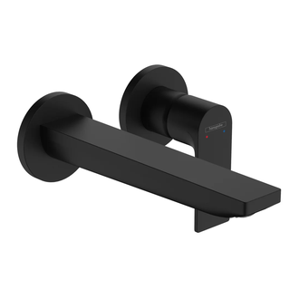 Hansgrohe Rebris E Змішувач для умивальника, чорний (72568670)
