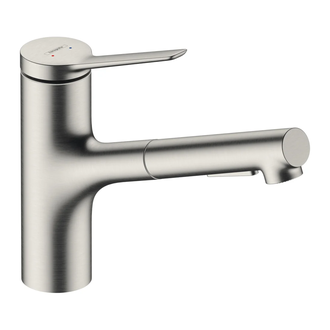 Hansgrohe Zesis M33 Змішувач кухонний, сталь (74800800)