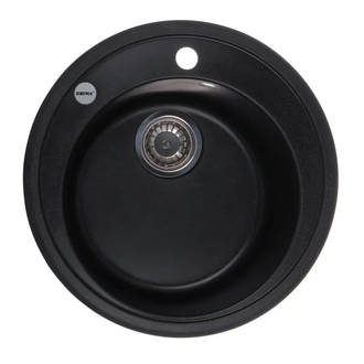 Мийка кухонна Zerix ZS-510R-03 Чорна (ZX4532)