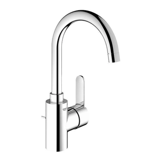 Змішувач для умивальника Grohe Eurostyle Cosmopolitan з донним клапаном, хром (23043002)
