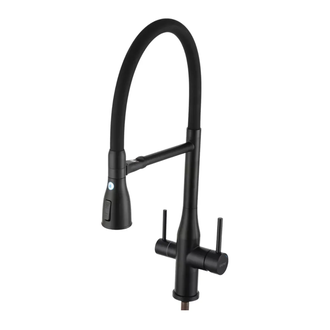 GAPPO G4399-76 змішувач кухонний, чорний (G4399-76)