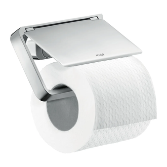 Бумагодержатель с крышкой Axor Universal Accessories (цвет - хром) (42836000) фото 1 Aquada.com.ua