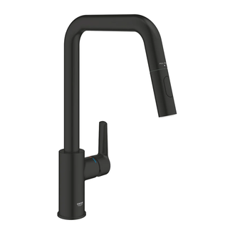 Grohe QuickFix Start смеситель кухонный, чёрный (CV036257)