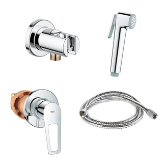 Комплект гігієнічного душу Grohe BauLoop New з Tempesta-F, хром (UA11104201A)