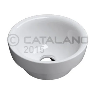 Раковина накладная на столешницу Catalano Sfera Ø 35 см (135ASF00) фото 1 Aquada.com.ua