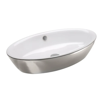 Раковина накладная на столешницу Catalano Gold & Silver 70 х 42 см (170VLNBA) фото 1 Aquada.com.ua