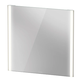 Зеркало с LED подсветкой Duravit XViu 82 х 4 х h80 см, версия "sensor" (XV70320B1B1) фото 1 Aquada.com.ua